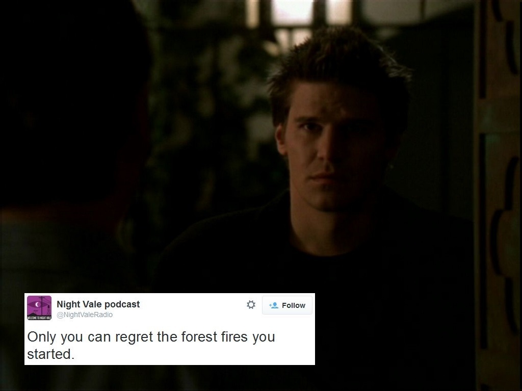 Night Vale tweet captions 28 BtVS screencaps captioned with Welcome to Night Vale tweets