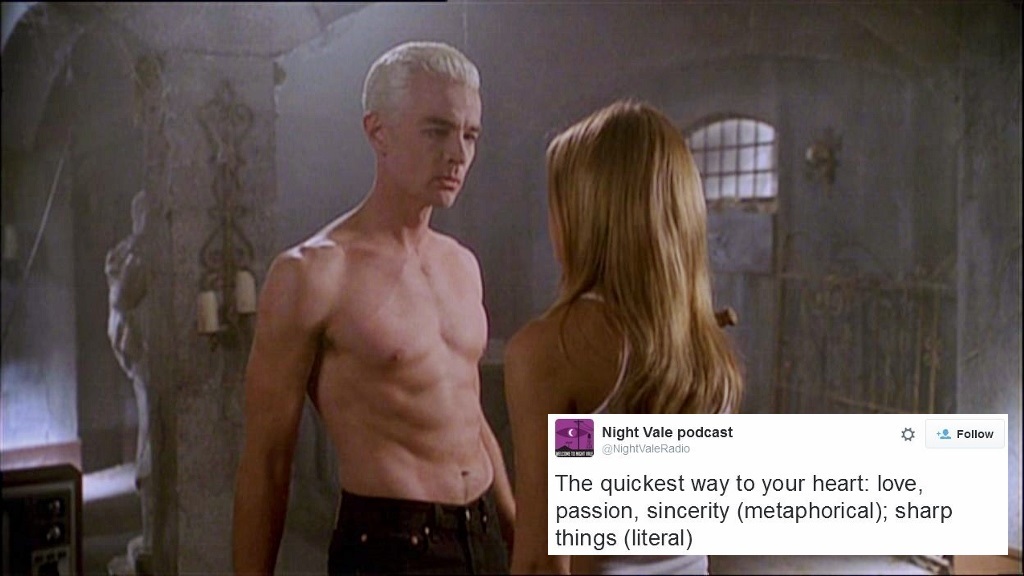 Night Vale tweet captions 03 BtVS screencaps captioned with Welcome to Night Vale tweets